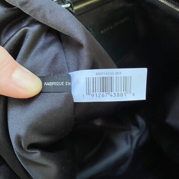 MARC JACOBS Sport Nylon and Leather Tote Color Black &‎ Pink - Picture 7 of 11